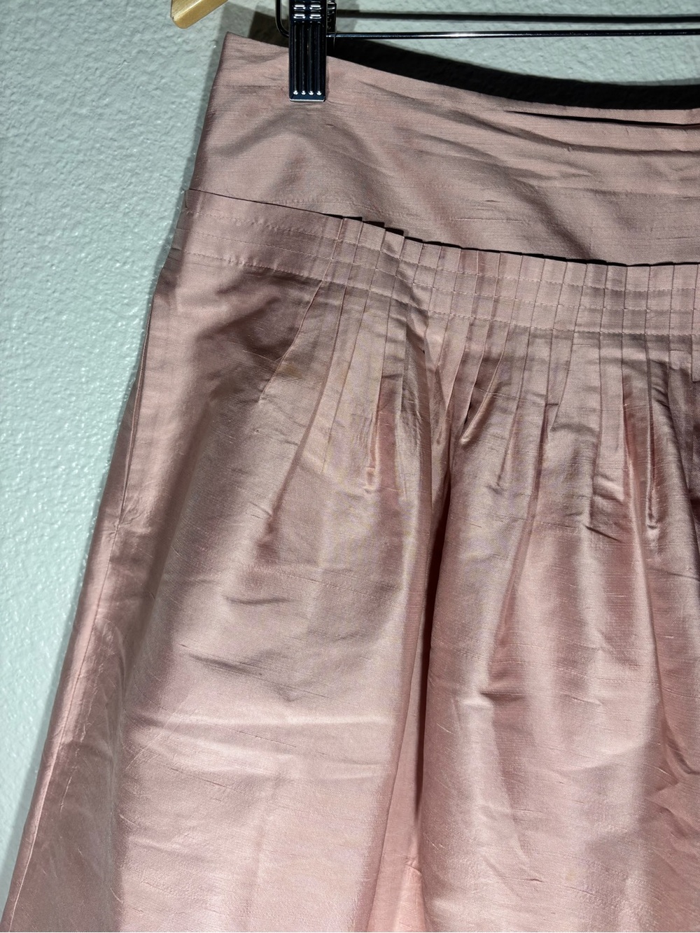 DKNY City Vintage Silk Dupioni Skirt - Picture 8 of 15